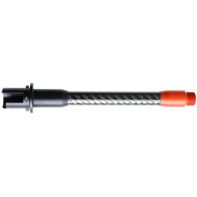 Mancraft Carbon Barrel with Red Tip and Aluminum Seat Mount