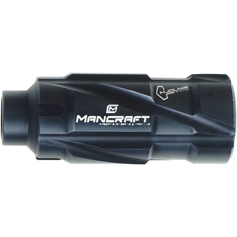 Mancraft Mjolnir - Black - Flash Hider - Side view