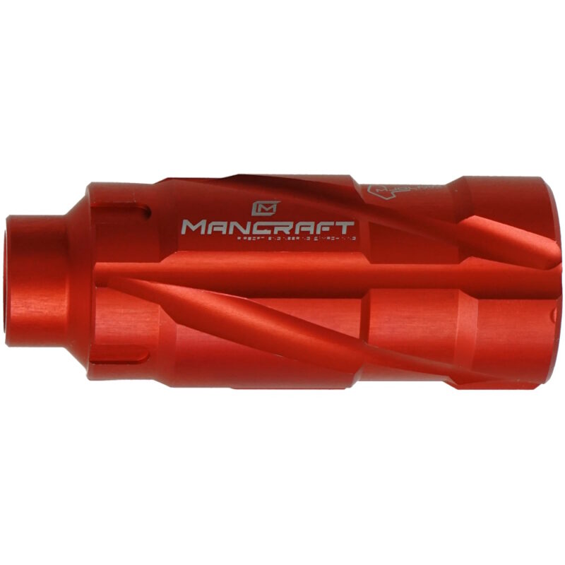 Mancraft Mjolnir - Red - Flash Hider - Side view